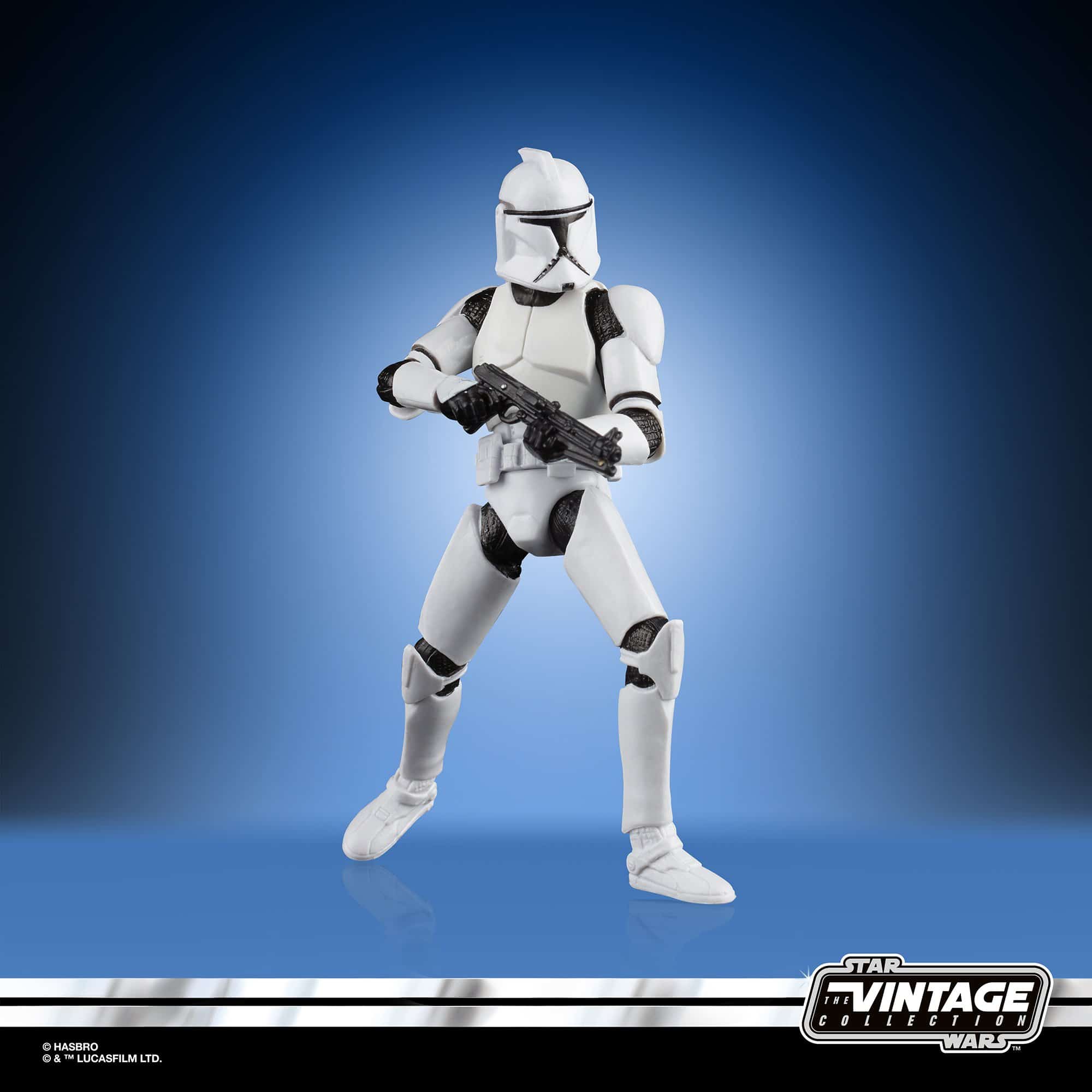 Clone Trooper Action Figure for sale online Star Wars Attack of the Clones Hasbro The Vintage Collection