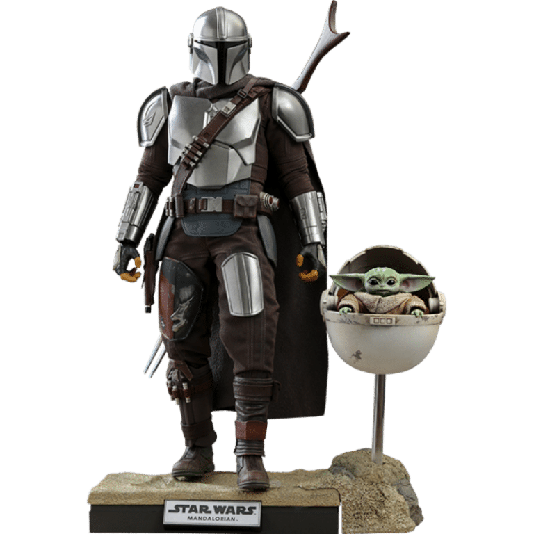 Hot Toys 1/6th - The Mandalorian and The Child DLX