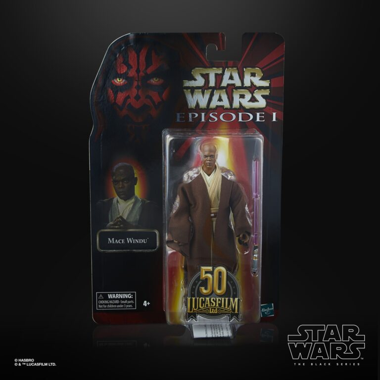 Star Wars Black Series - Lucasfilm 50th Anniversary Action Figure: Mace Windu
