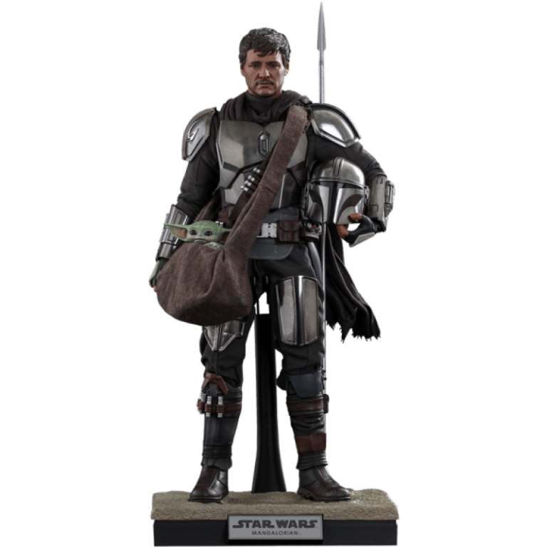 Hot Toys 1/6th - The Mandalorian and Grogu Figure Set