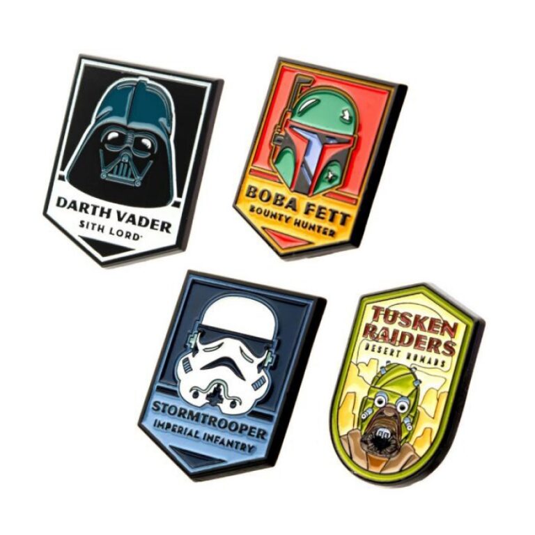 Star Wars Dark Side 4 Pin Set