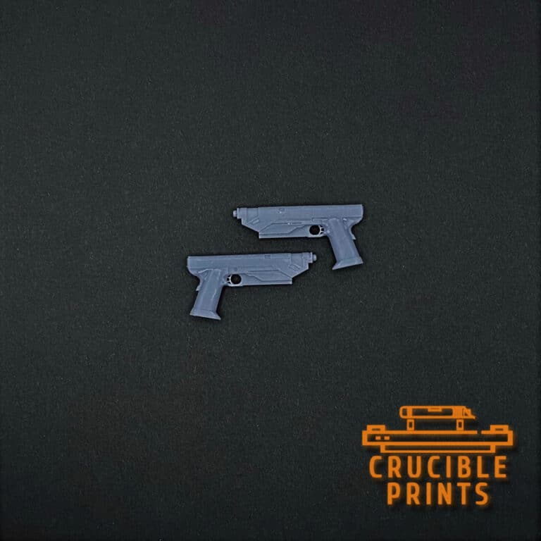 Crucible Prints 1:6 scale - Mando 35 Pistols