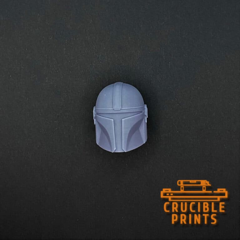 Crucible Prints 1:6 scale - Mando Helmet Large