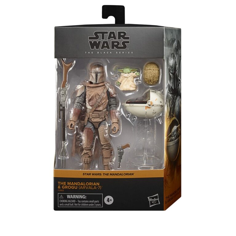 Star Wars Black Series - Mandalorian & Grogu (Arvala 7)