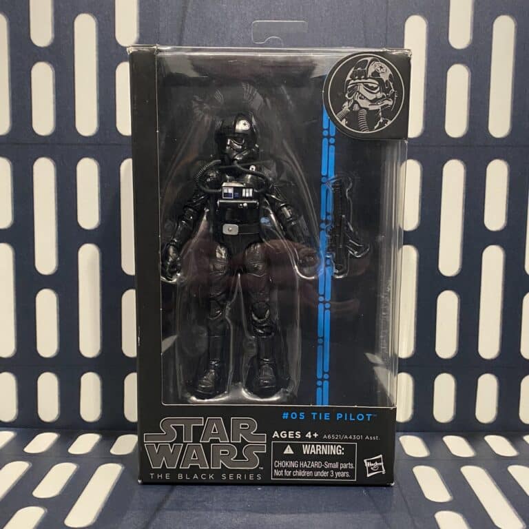Star Wars Black Series -TIE Pilot Blue Wave (2014) (Display)