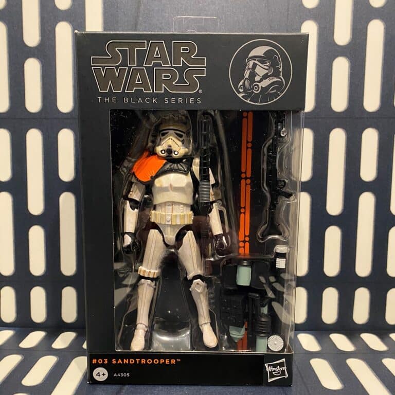 Star Wars Black Series - Sandtrooper Orange Wave (Display)