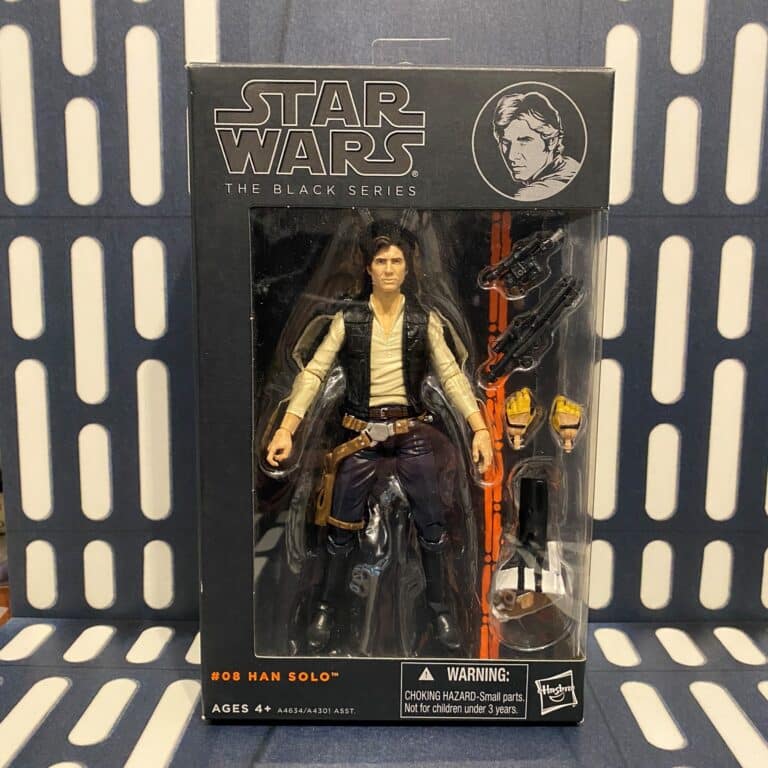 Star Wars Black Series -Han Solo Orange Wave (2013) (Display)