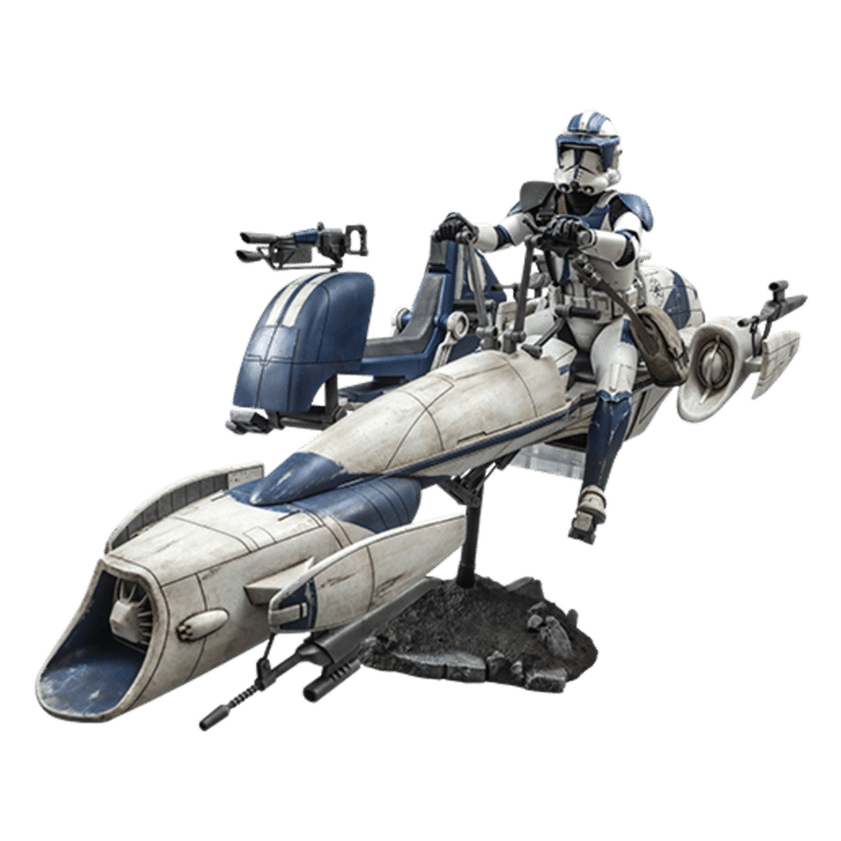 Hot Toys 1/6th - Heavy Weapons Clone Trooper & BARC Speeder & Sidecar