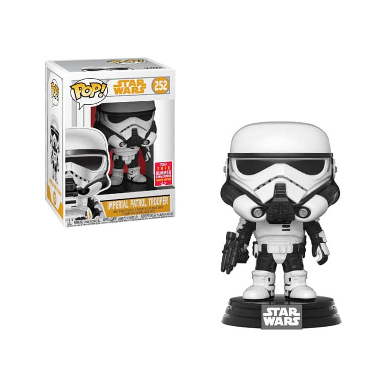 Funko POP! Patrol Trooper & FREE Protector Case (2018 Exclusive)