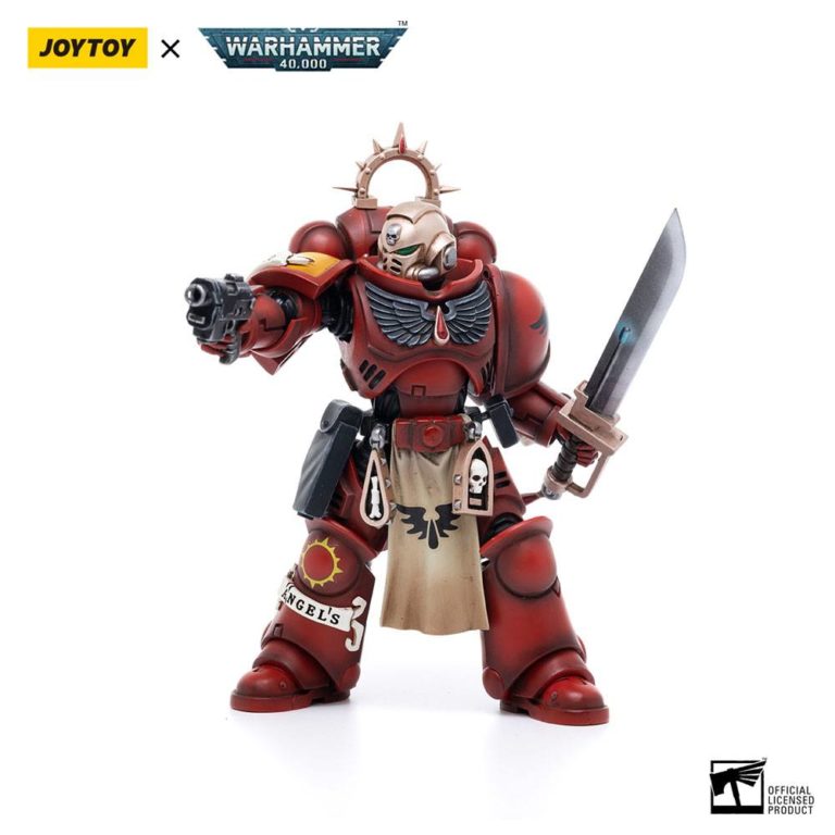 Joy Toy - Warhammer 40k Action Figure 1/18 Blood Angels Primaris Lieutenant Tolmeron