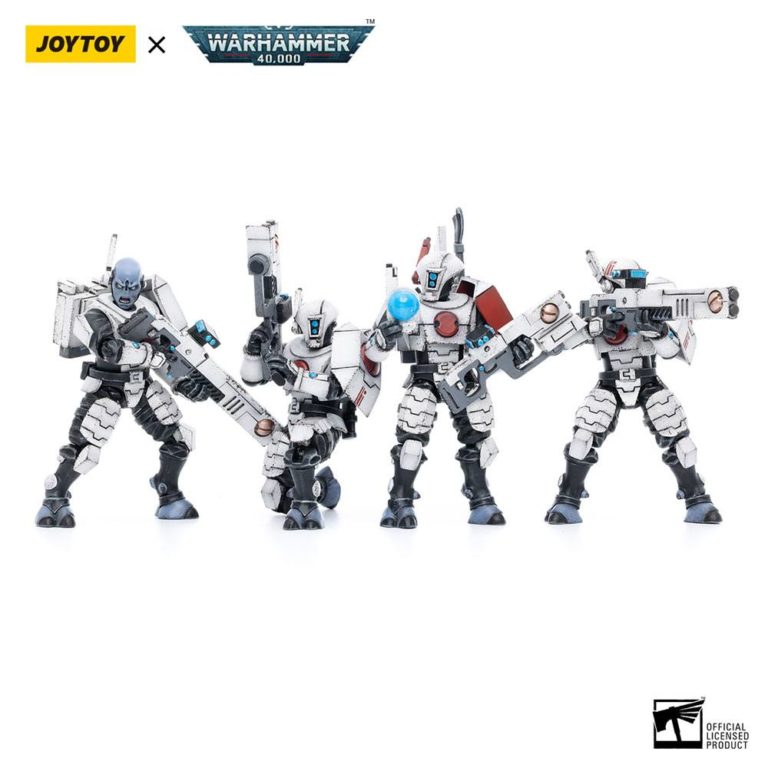 Joy Toy - Warhammer 40k Action Figure 4-Pack 1/18 T'au Empire Fire Warriors 11 cm