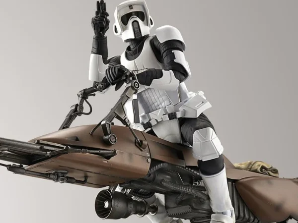 Bandai - 1/12 Scout Trooper and Speeder Bike - Image 6