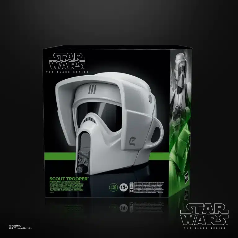 Star Wars Black Series Premium Helmet : Scout Trooper