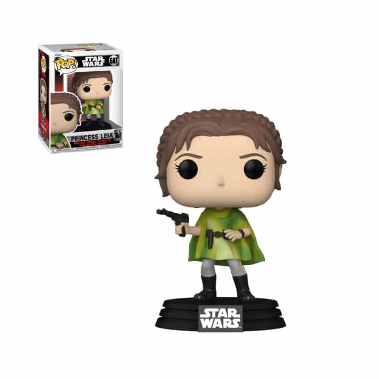 Funko POP! Princess Leia (607) & FREE Protector Case