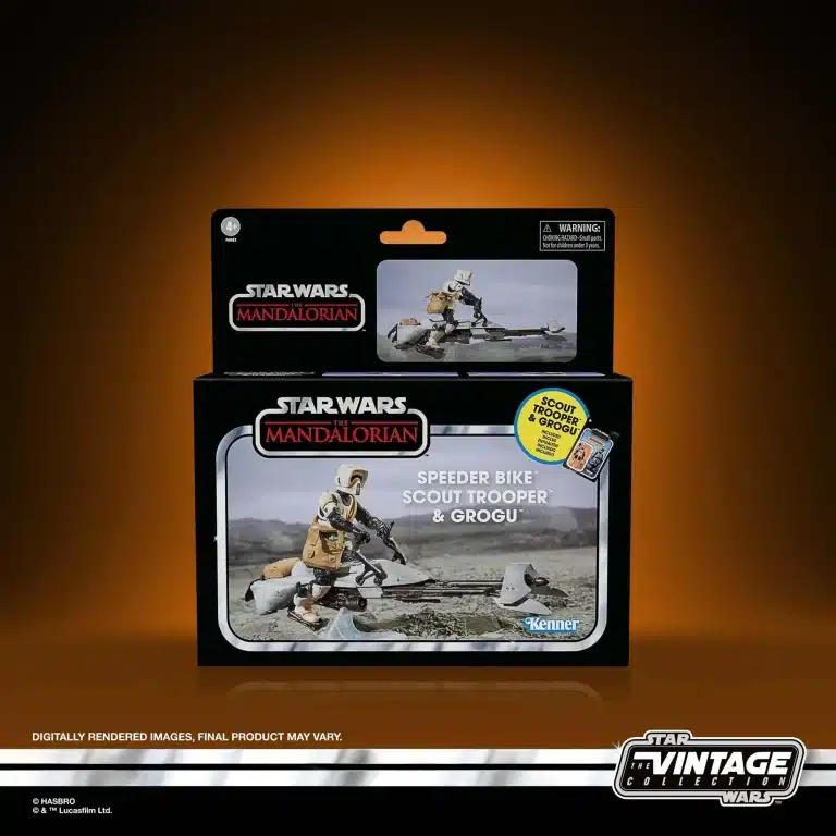 Star Wars Vintage Collection - Speeder Bike & Grogu