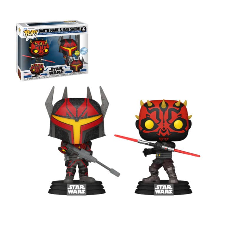 Funko POP! Darth Maul & Gar Saxon (Exclusive)