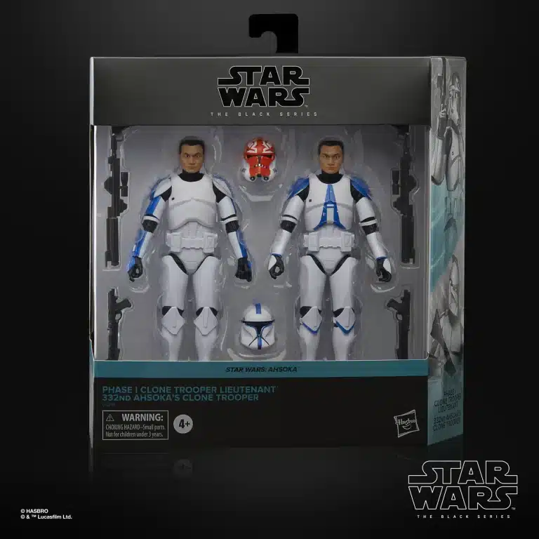 Star Wars Black Series - Clone Trooper Lieutenant & Ahsoka’s Clone Trooper