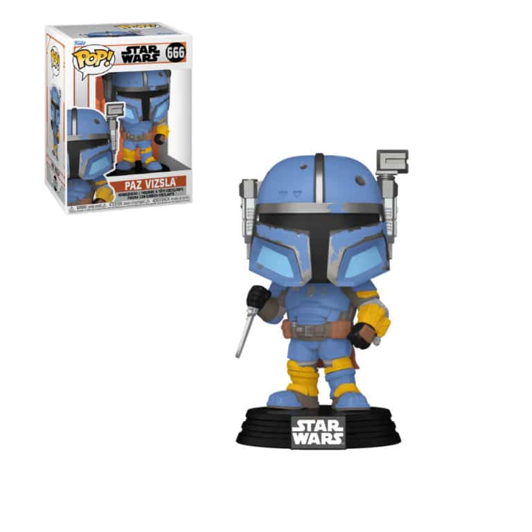 Funko POP! Paz Vizsla (666) & FREE Protector Case