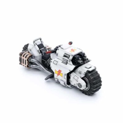 Joy Toy - Warhammer 40k Action Figure 1/18 White Scars Raider-pattern Combat Bike
