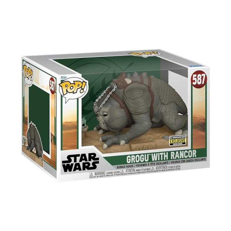 Funko POP! Grogu with Rancor Jumbo POP #587