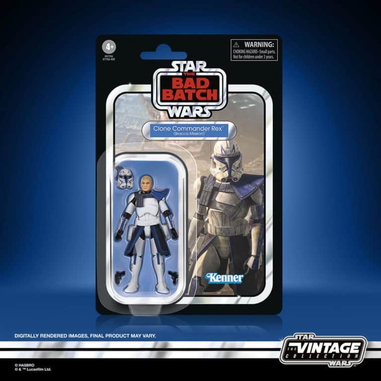 Star Wars Vintage Collection - Clone Commander Rex (Bracca Mission)