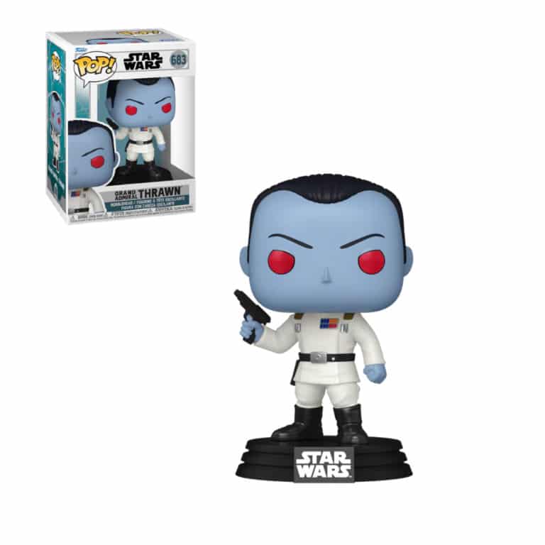 Funko POP! Grand Admiral Thrawn (683) & FREE Protector Caseload
