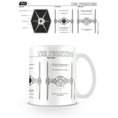 Star Wars - Tie Fighter Sketch Mug