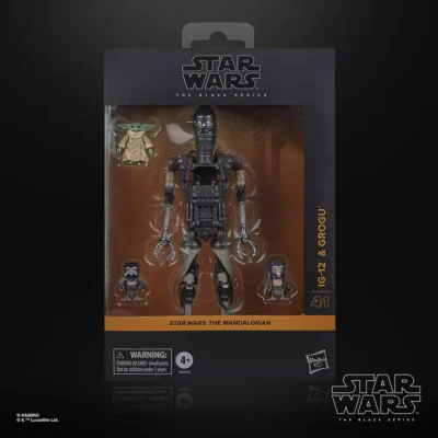 Star Wars Black Series - Deluxe IG-12 & Grogu