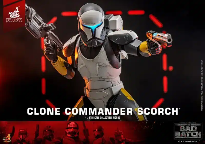 Hot Toys 1/6th - UK Exclusive Clone Commando Scorch - Image 3