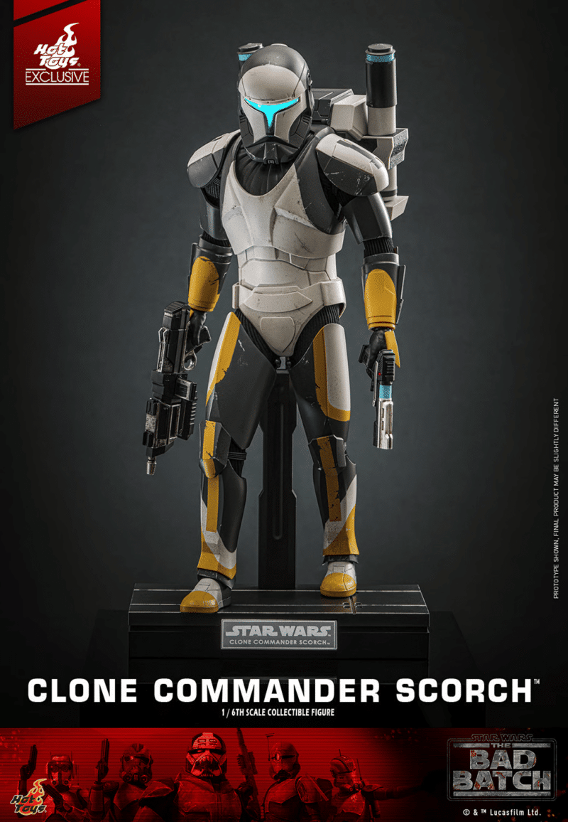 Hot Toys 1/6th - UK Exclusive Clone Commando Scorch - Image 13