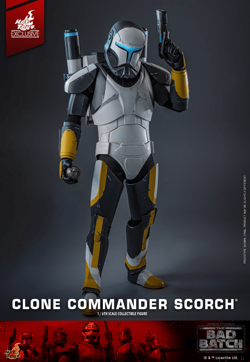 Hot Toys 1/6th - UK Exclusive Clone Commando Scorch - Image 11