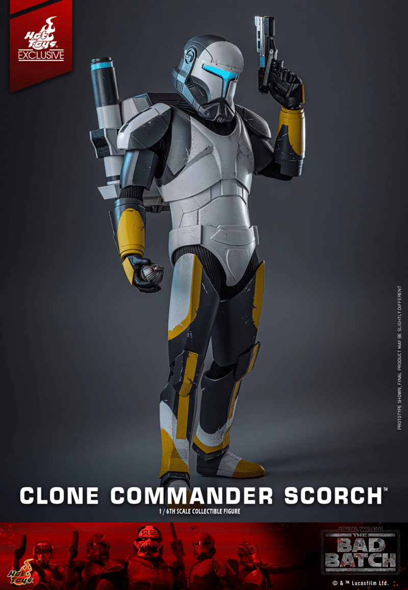 Hot Toys 1/6th - UK Exclusive Clone Commando Scorch - Image 10