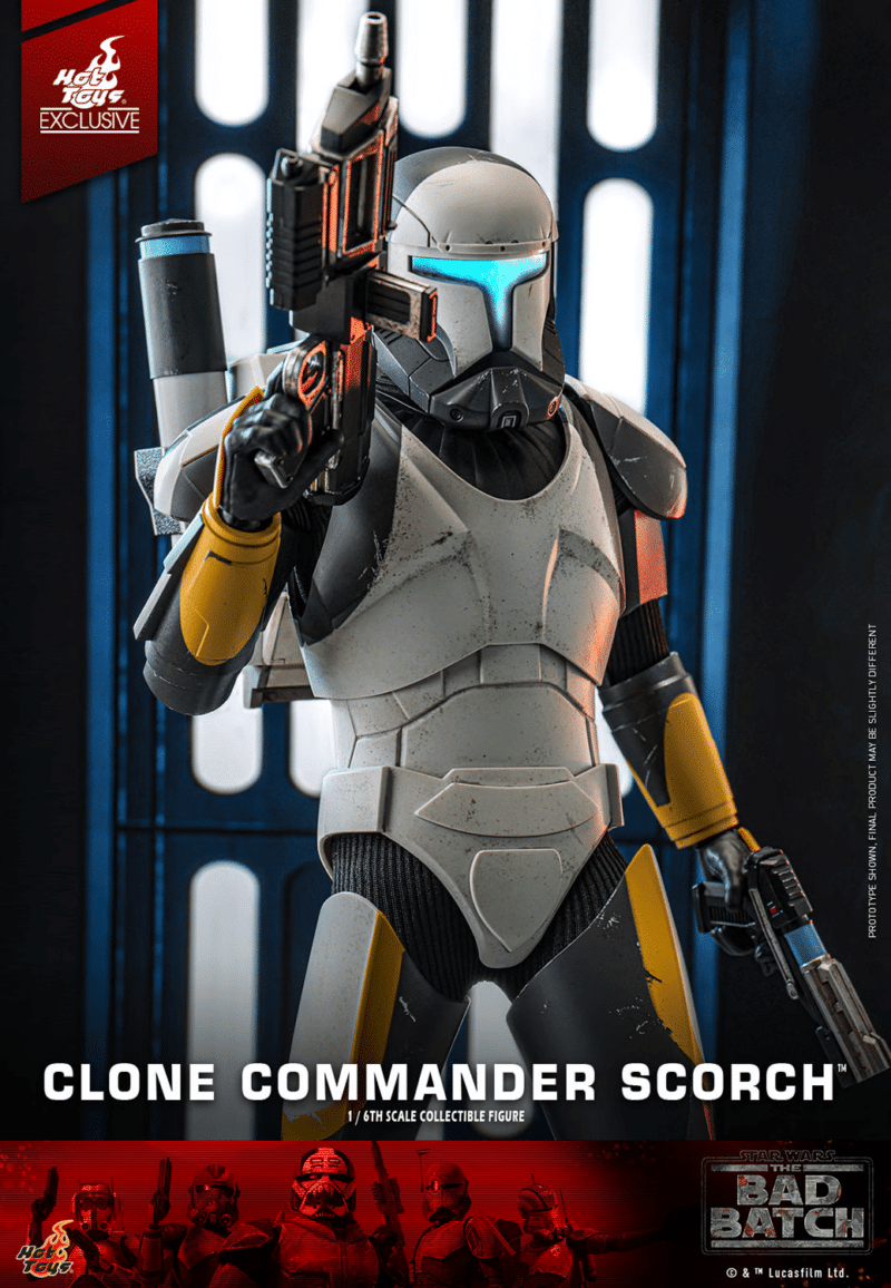 Hot Toys 1/6th - UK Exclusive Clone Commando Scorch - Image 8