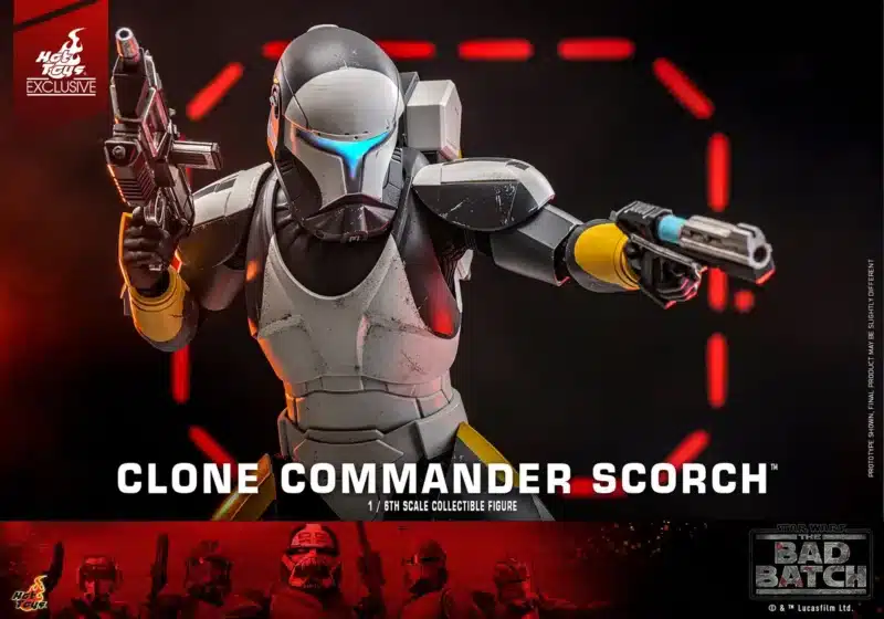 Hot Toys 1/6th - UK Exclusive Clone Commando Scorch - Image 5