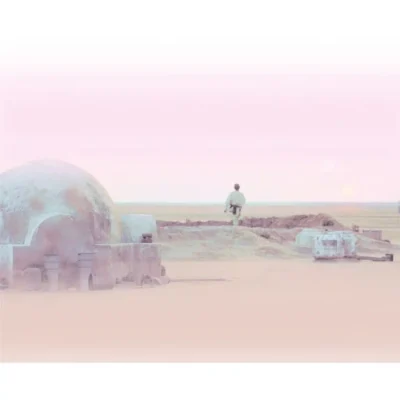 Star Wars Art - Tatooine (30x40cm) Canvas