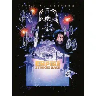 Star Wars Art - The Empire Strikes Back (60x80cm) Canvas