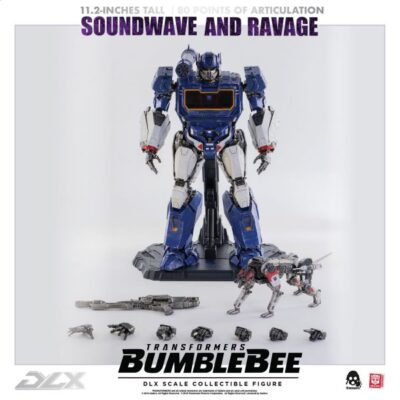 Threezero - DLX Soundwave & Ravage (Original Issue 2019) (Display)