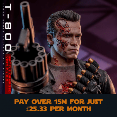 Hot Toys 1/6th - T-800 Terminator Battle Damaged Version 2.0