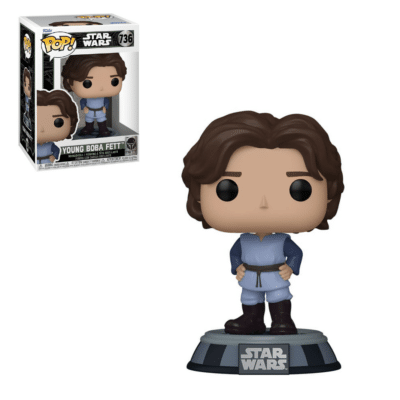 Funko POP! Young Boba Fett Legacy & FREE Protector Case (736)