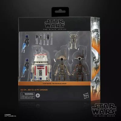 Star Wars The Black Series - R5-D4, BD-72 & Pit Droids