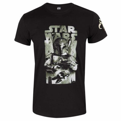 Star Wars - The Mandalorian – Boba Fett Stylized Poster (T-Shirt)
