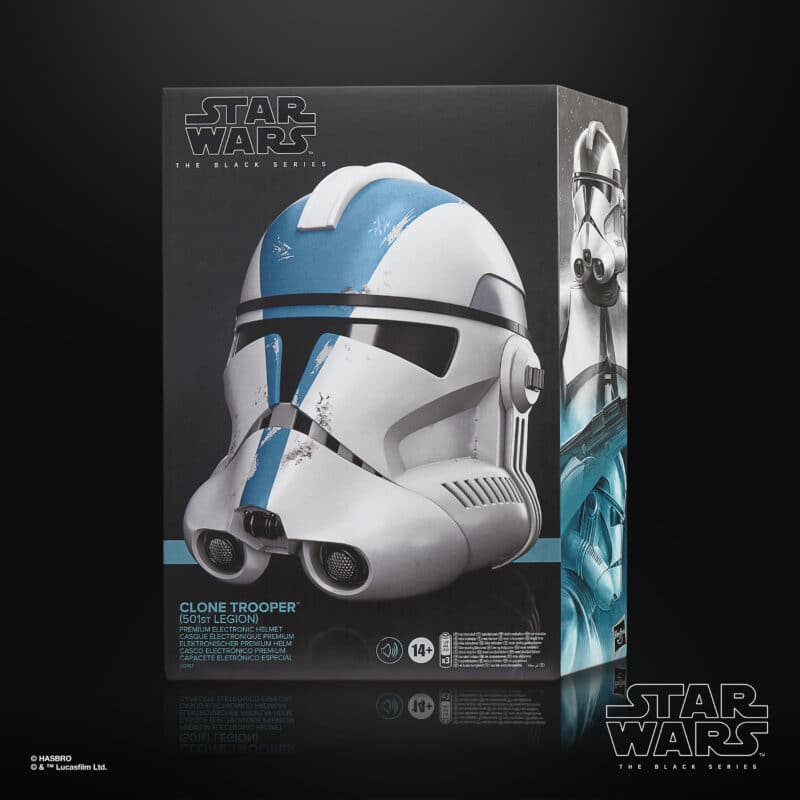 Star Wars Black Series Premium Helmet : 501st Clone Trooper - Image 2