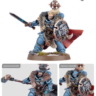 Warhammer 40k - Space Wolves - Wolf Guard Battle Leader