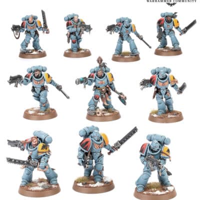 Warhammer 40k - Space Wolves - Grey Hunters