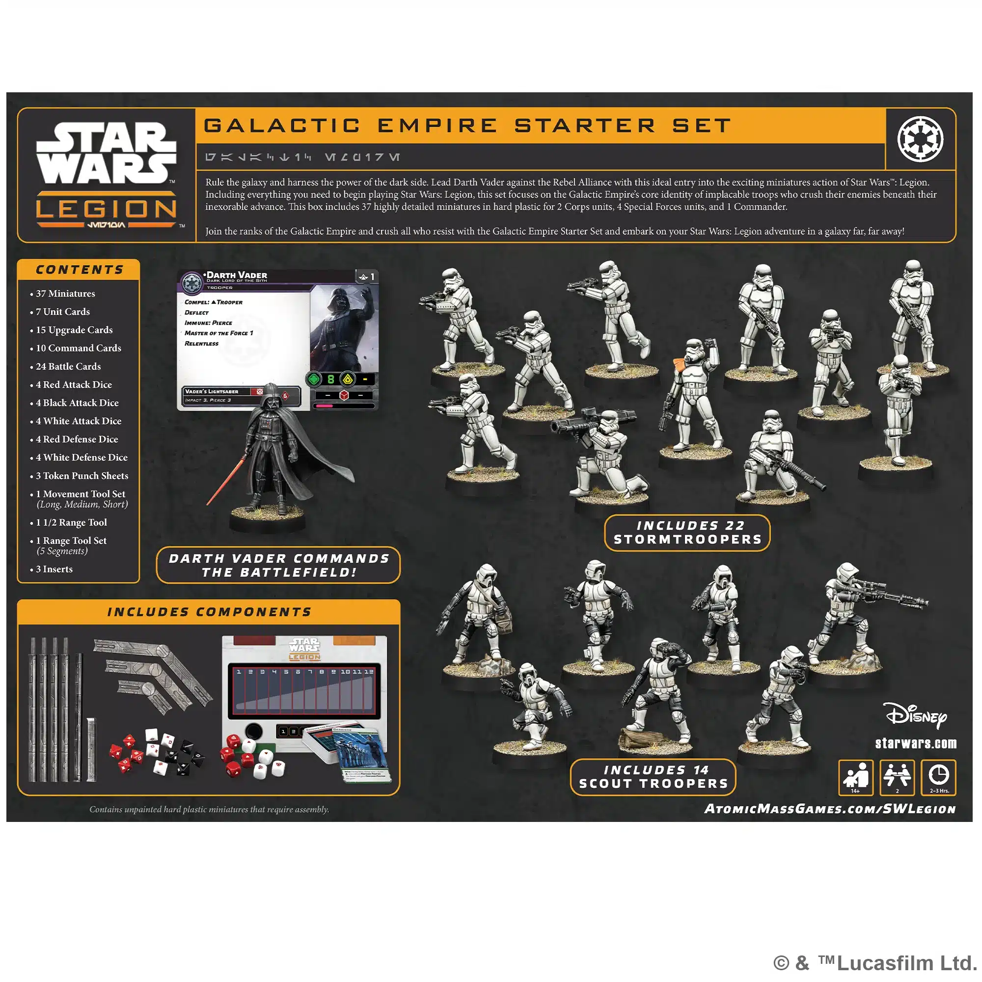 Star Wars Legion - Galactic Empire Starter Set - Image 2