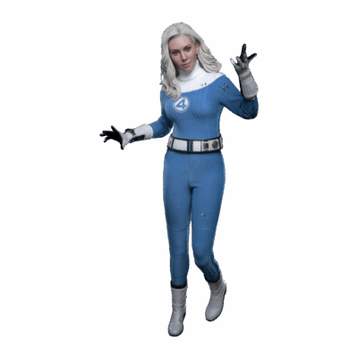 Hot Toys 1/6th - The Fantastic Four: First Steps - Invisible Woman