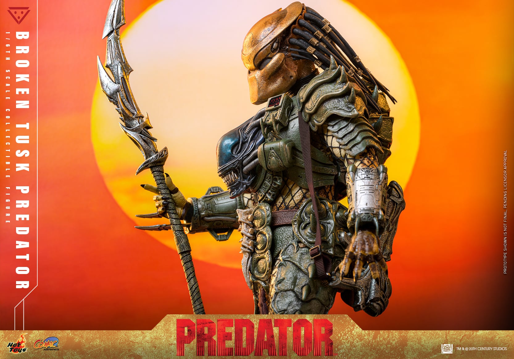 Hot Toys 1/6th - Predator (Broken Tusk) - Image 4