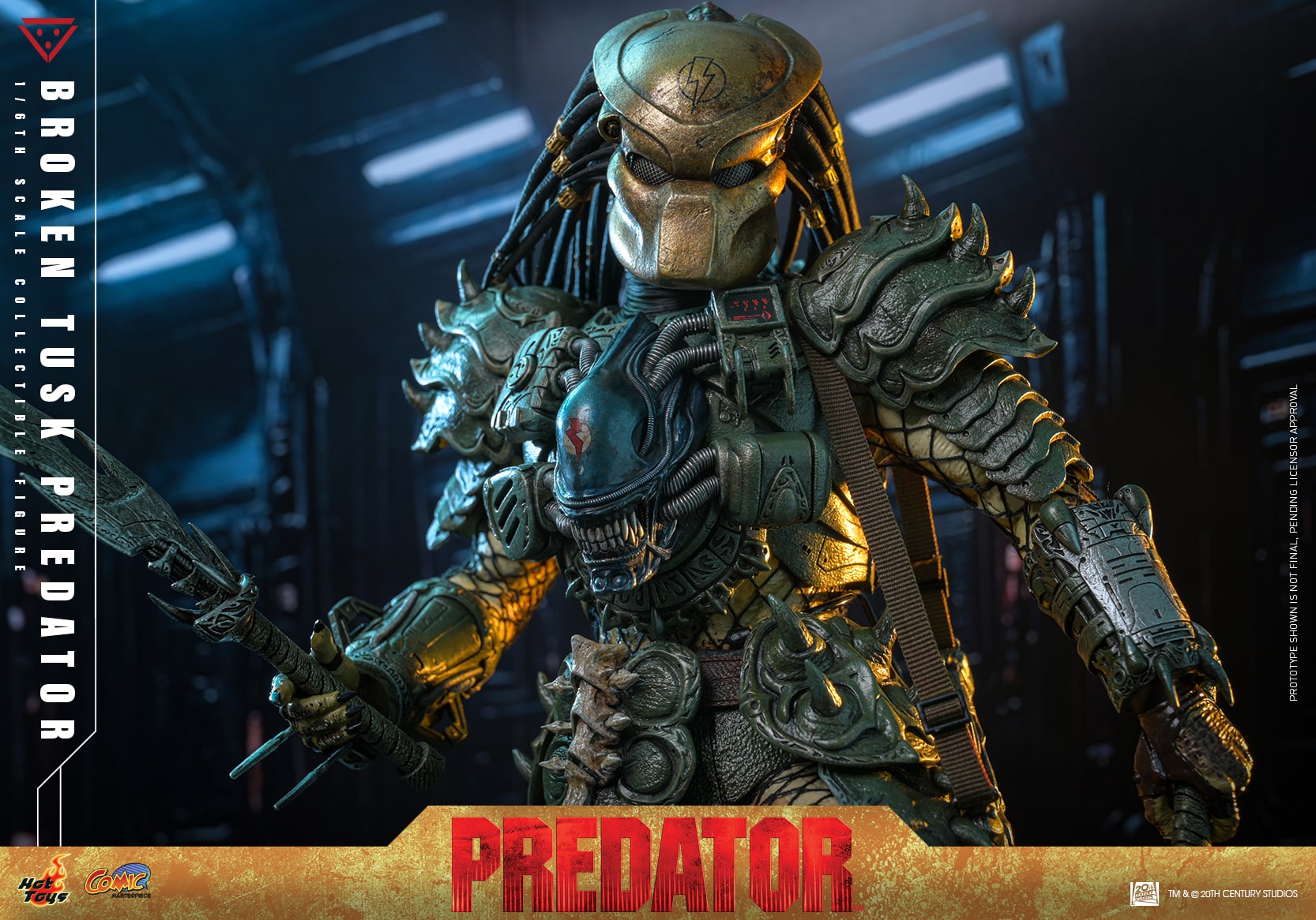 Hot Toys 1/6th - Predator (Broken Tusk) - Image 3