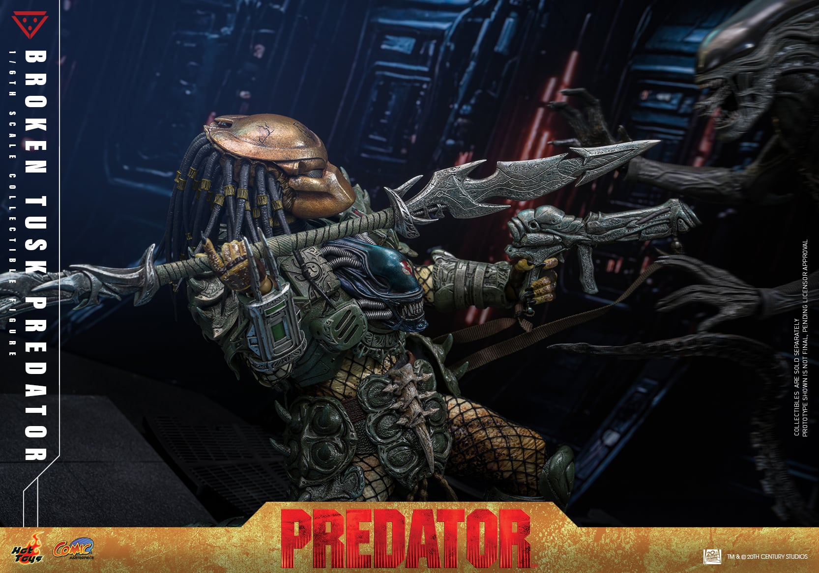 Hot Toys 1/6th - Predator (Broken Tusk) - Image 5