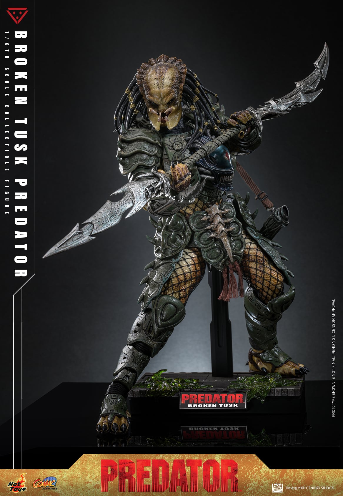 Hot Toys 1/6th - Predator (Broken Tusk) - Image 6